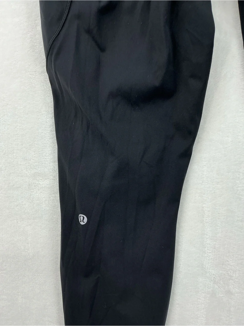 lululemon athletica Black High-Rise Workout Leggings with Inner Waistband 1077